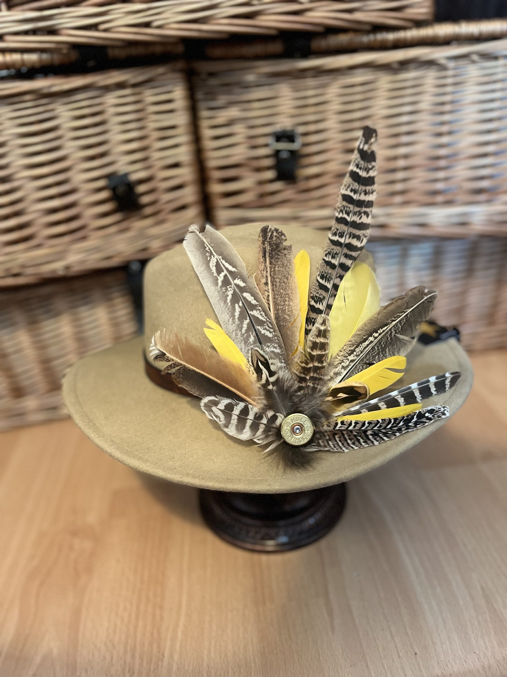 Yellow Feather pin